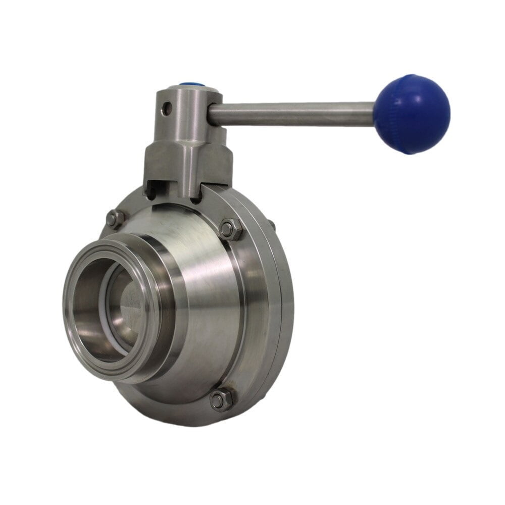 Válvula sanitaria inoxidable