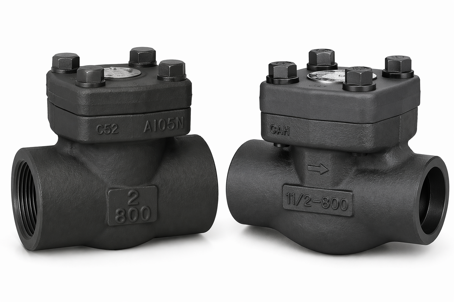 Válvula de retención forjada tipo clapeta – Swing Check Valve (Forged)