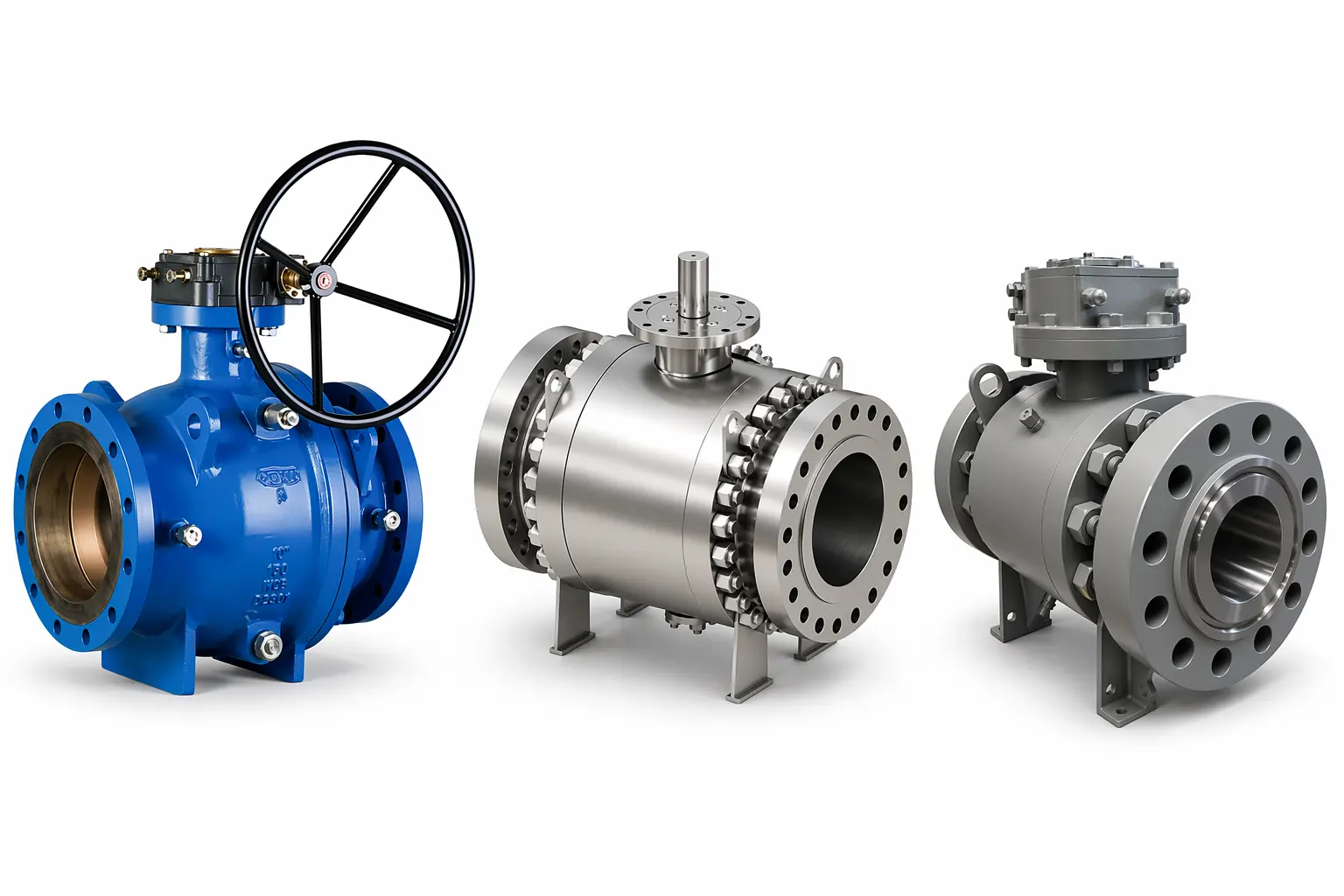 Válvula de bola trunnion bridada – Trunnion Mounted Ball Valve (Flanged)