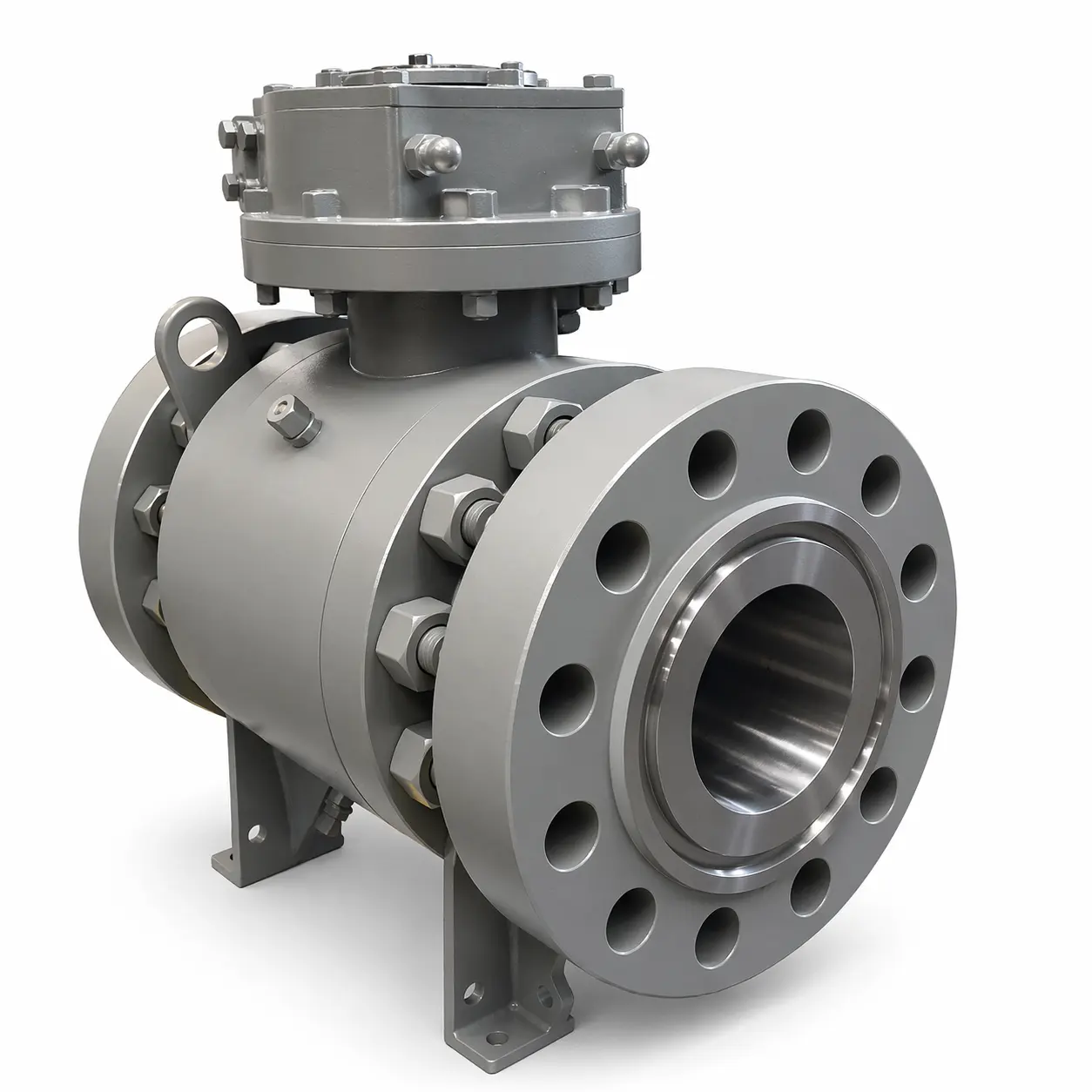 Miniatura 2 - Válvula de bola trunnion bridada – Three Piece Trunnion Mounted Ball Valve 3 PC (Flanged)