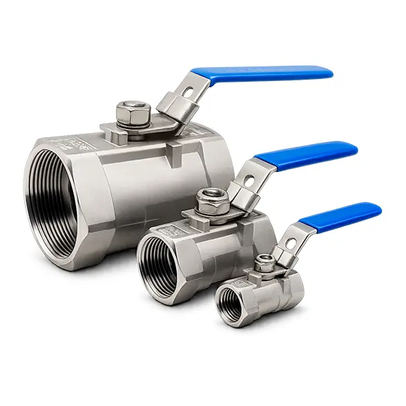 Miniatura 3 - Válvula de bola flotante de una pieza – One Piece Floating ball Valve (1 PC)