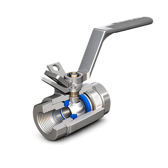 Miniatura 2 - Válvula de bola flotante de dos piezas – Two Piece floating ball Valve (2 PC)