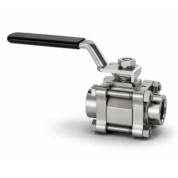 Miniatura 3 - Válvula de bola flotante de tres piezas – Three Piece floating ball Valve (3 PC)